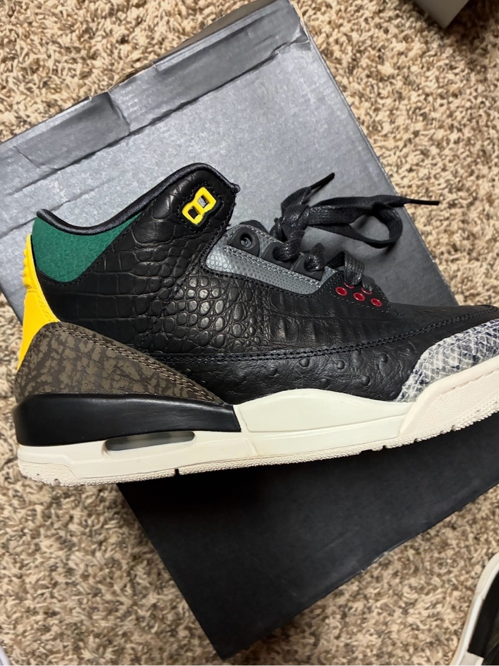 Boys 5.5 in size air Jordan retro